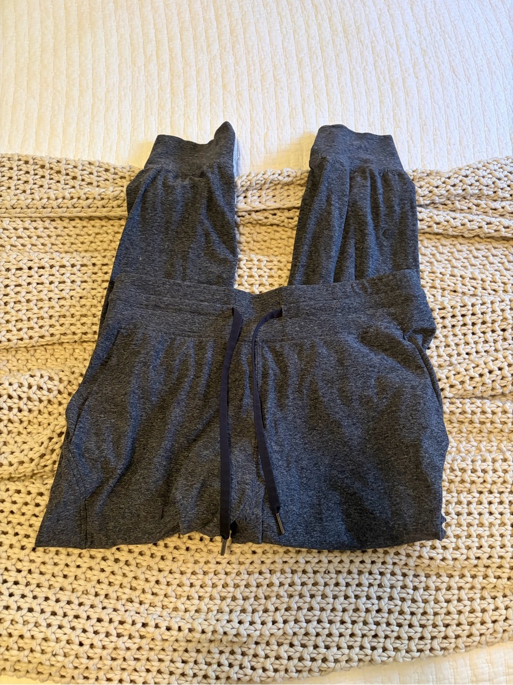 lululemon athletica Dark Gray Drawstring Joggers